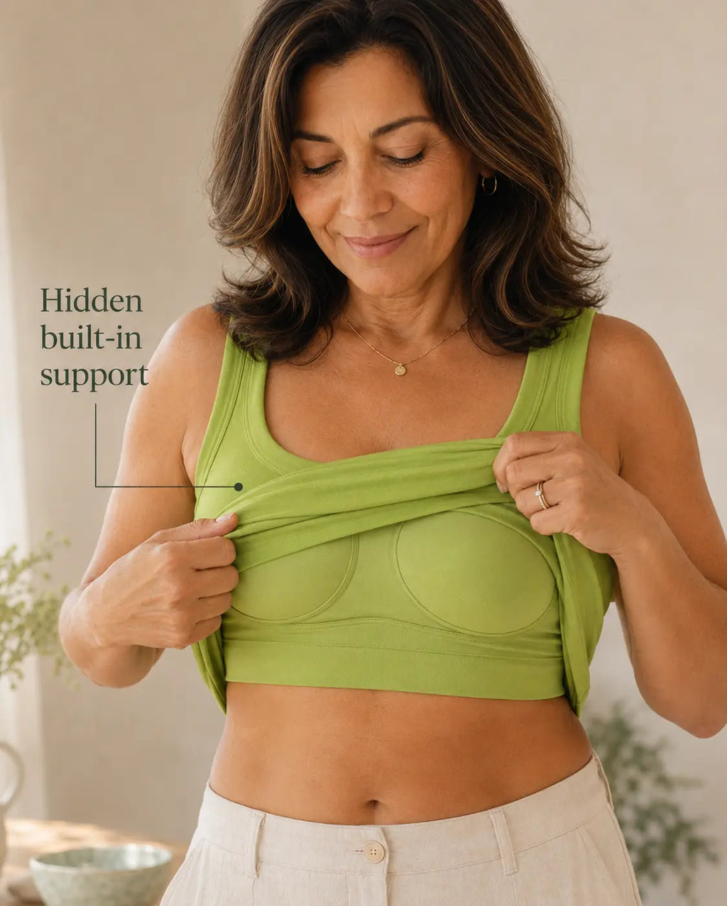 The Wide-Strap Support Tank