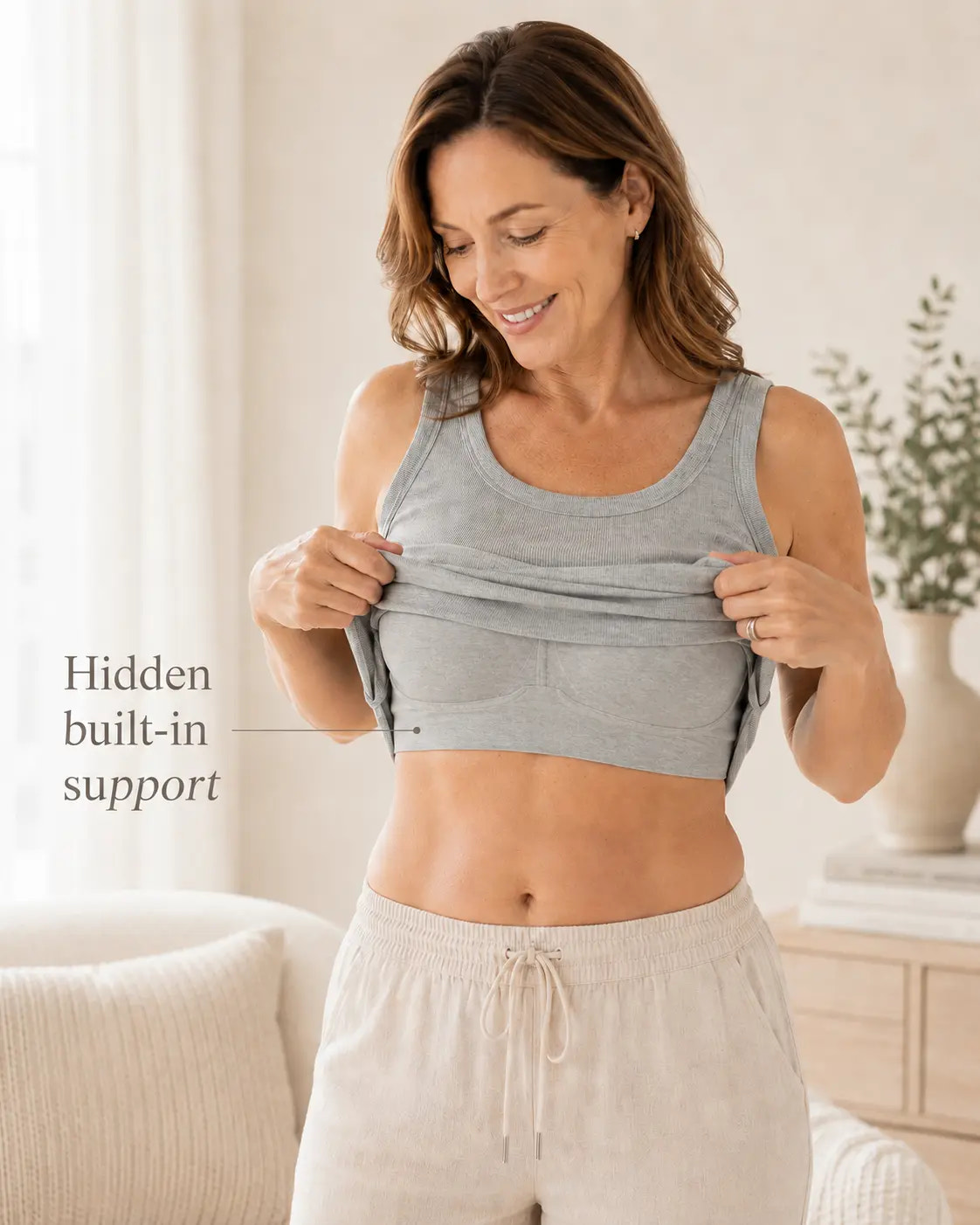 The Wide-Strap Support Tank
