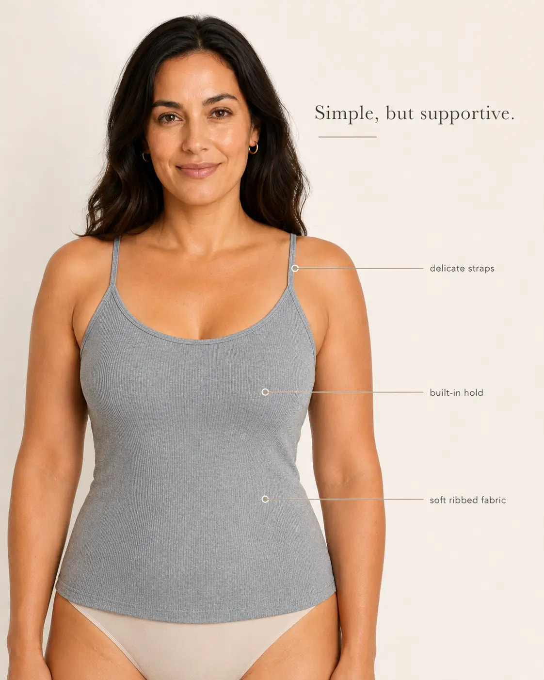 The Thin-Strap Support Tank