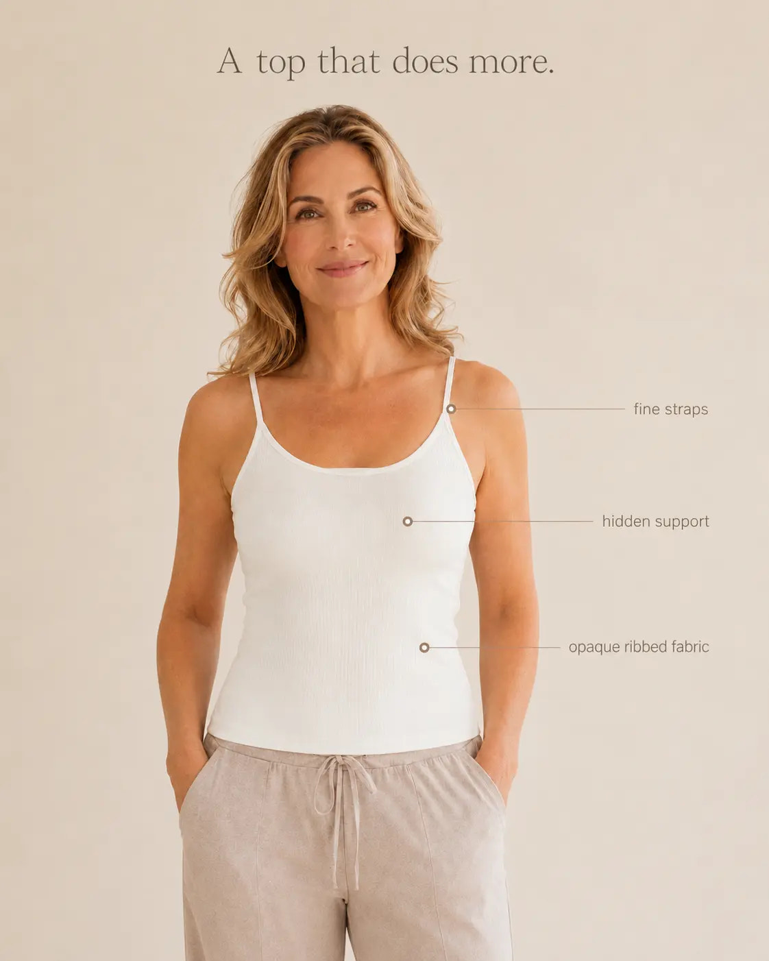 The Thin-Strap Support Tank