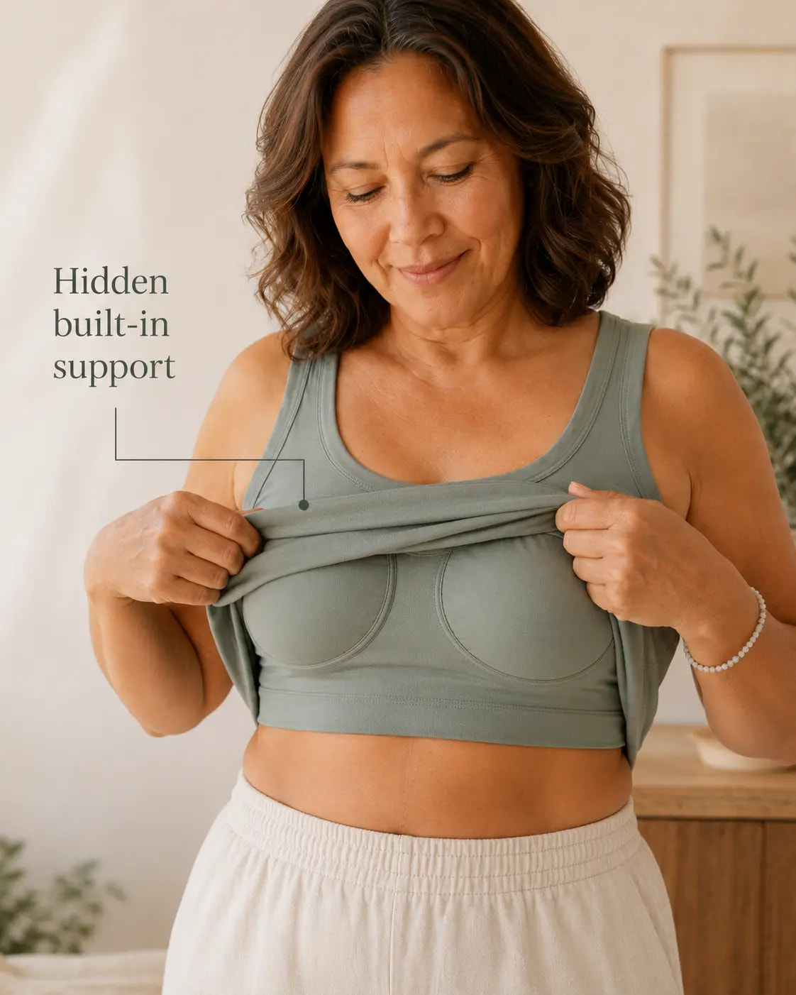 The Wide-Strap Support Tank
